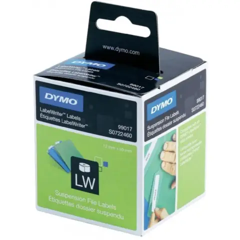 Dymo etykieta do drukarek LW 99017 biała, papierowa, 50mm/12mm
